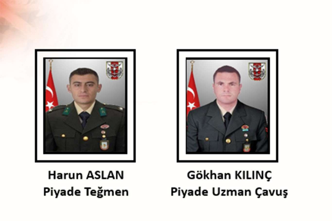 در حمله پ.ک.ک به پایگاه عملیات پنچه ببر دو سرباز ترکیه ای جان باخت